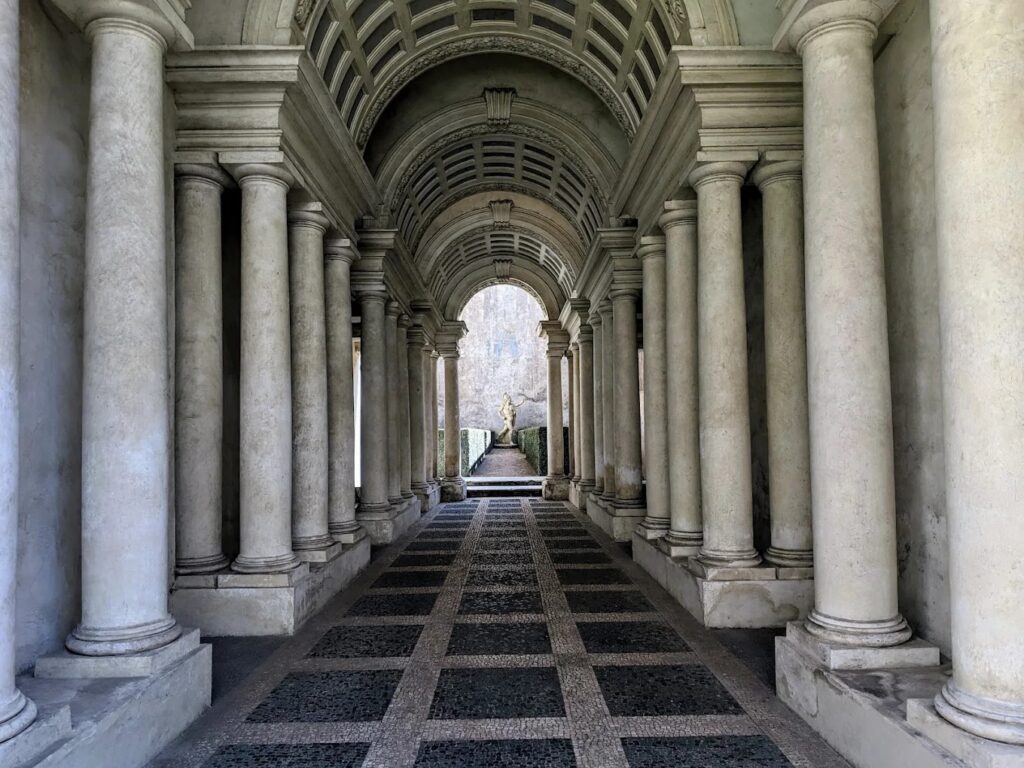 Prospettiva di Palazzo Spada